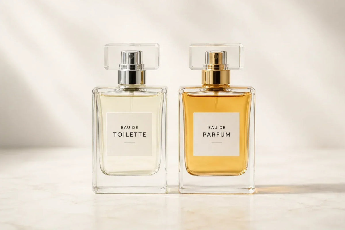 Eau de Toilette und Eau de Parfum im Vergleich