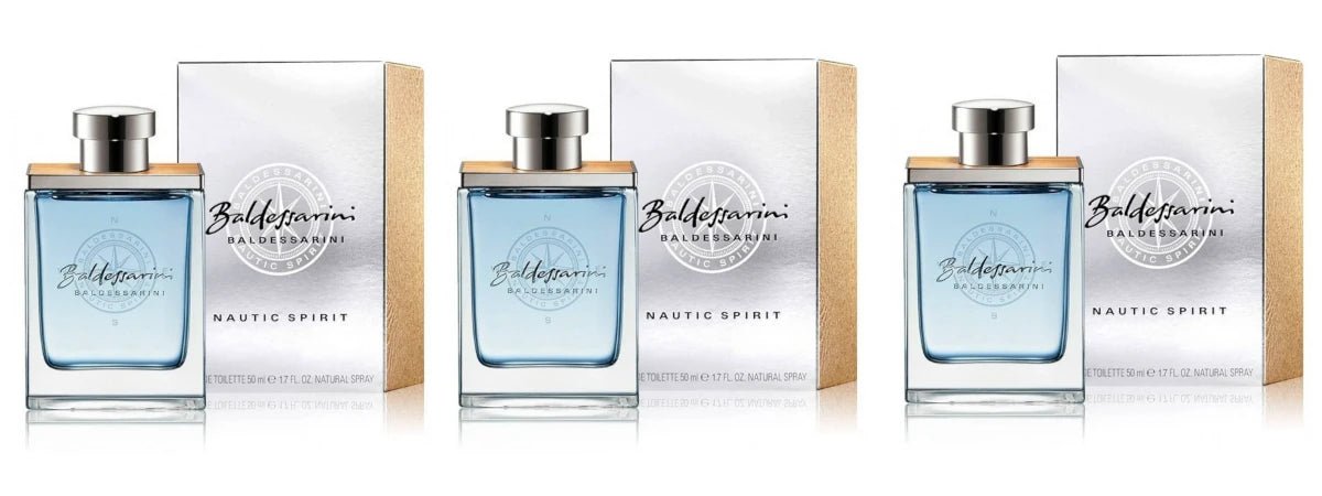 3x Baldessarini Nautic Spirit Eau de Toilette Spray für Herren - Parfümerie Duftsinne