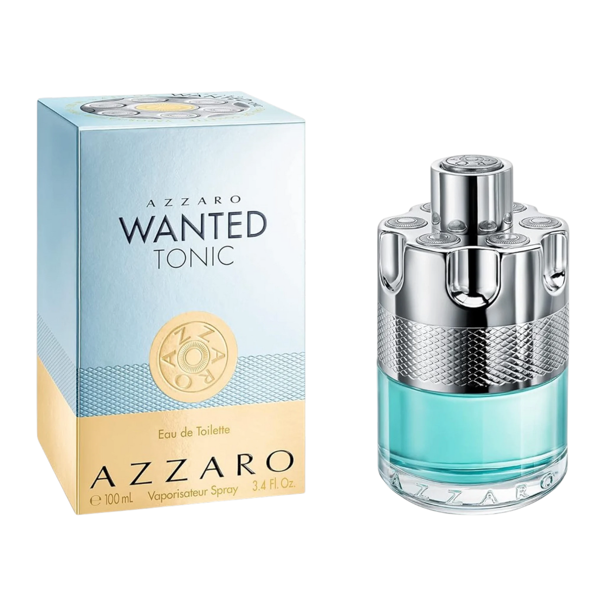 Azzaro Wanted Tonic Eau de Toilette 100 ml mit Originalverpackung
