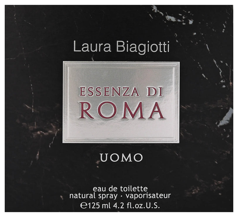Laura Biagiotti Essenza di Roma Uomo 125 ml Eau de Toilette für Herren - Parfümerie Duftsinne
