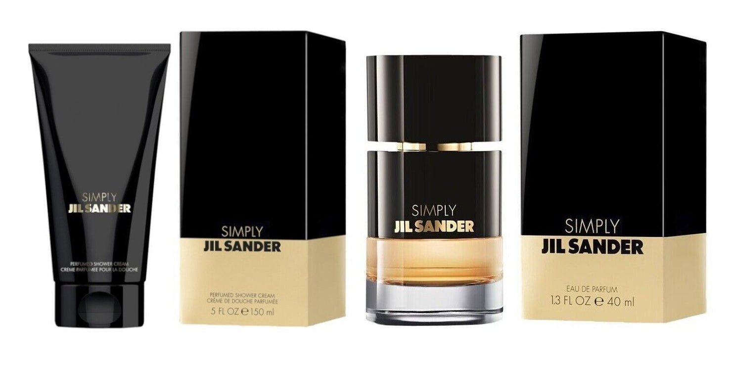 Jil Sander - Simply Set 40 ml Eau de Parfum + 150 ml Shower Cream - Parfümerie Duftsinne