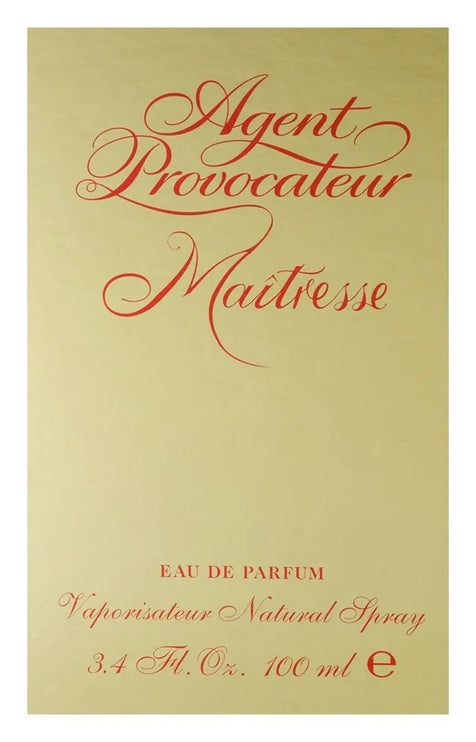 Agent Provocateur Maîtresse Eau de Parfum Spray für Damen - 100 ml - Parfümerie Duftsinne