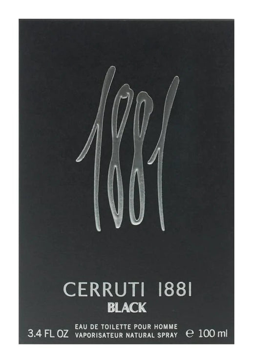 Cerruti 1881 Black Eau de Toilette Spray für Herren - 100 ml - Parfümerie Duftsinne