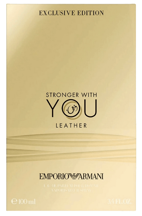 Emporio Armani Stronger With You Leather 100 ml Eau de Parfum für Herren Exclusive Edition - Parfümerie Duftsinne