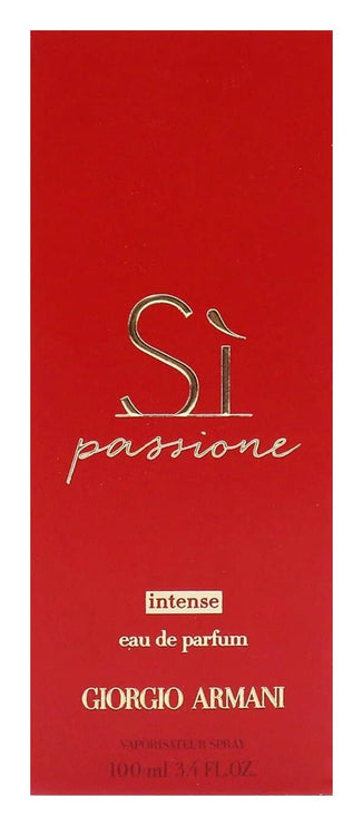 Giorgio Armani Si Passione Intense - alte Version - Eau de Parfum Spray für Damen - Parfümerie Duftsinne